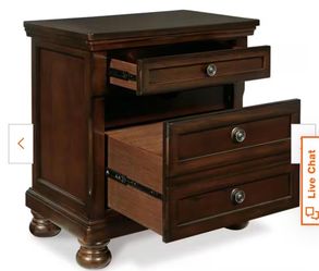 Ashley furniture - Bed and night stands