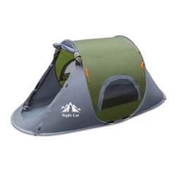 Pop-Up 1 Person Solo Backpacking Tent Lightweight Waterproof Hiking Travel