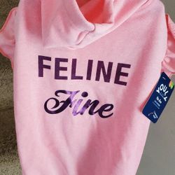 Nwt Large Cat Hoodie 