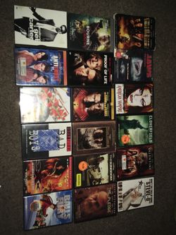 18 DVD lot jaws pearl harbor pirates the Bourne identity balls of fury animal house Etc