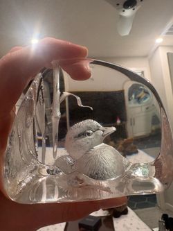 Glass duck paper stopper