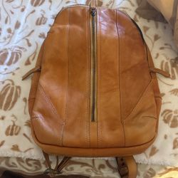 Genuine Leather Backpack 
