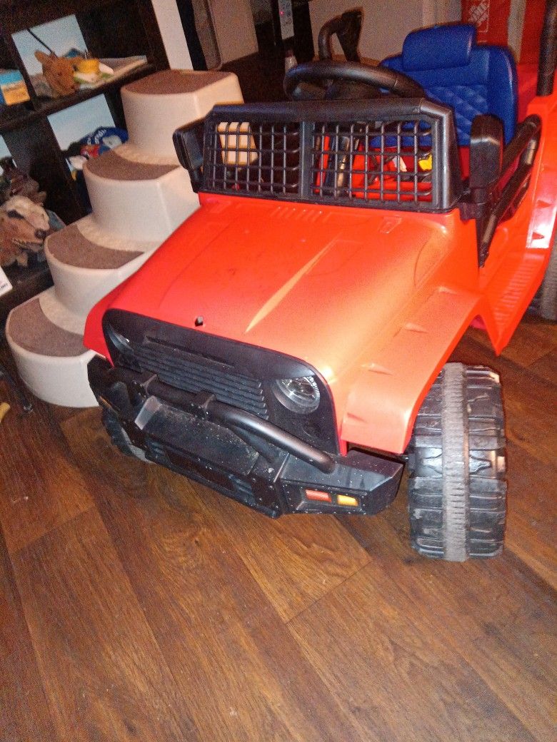 Power Wheel 12 V One Seat Kids Jeep Style 