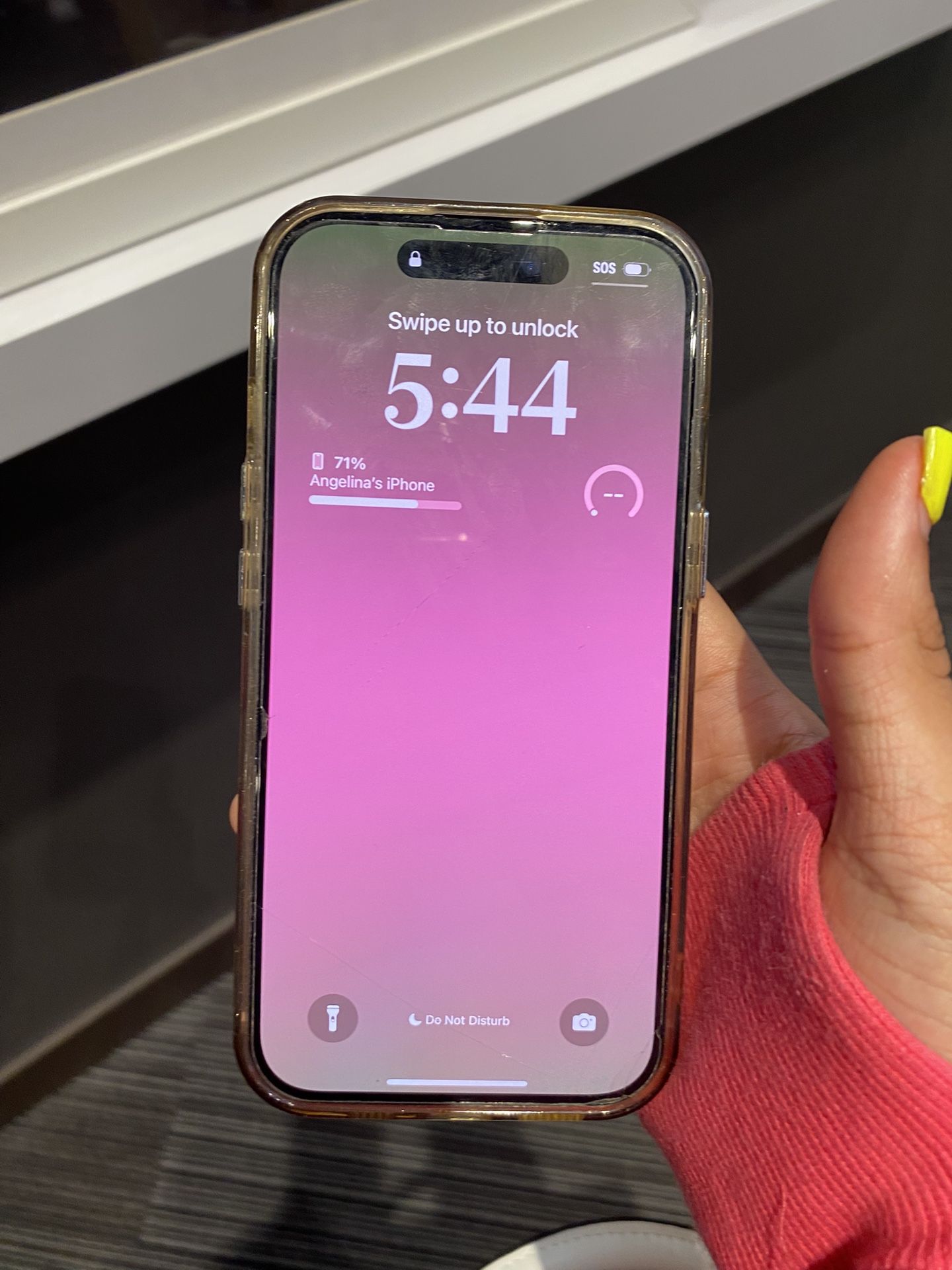 Pink iPhone 15