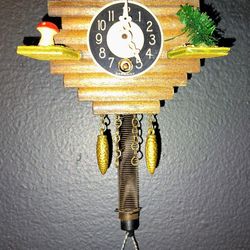 Vintage Rare Germany Cuckoo Clock