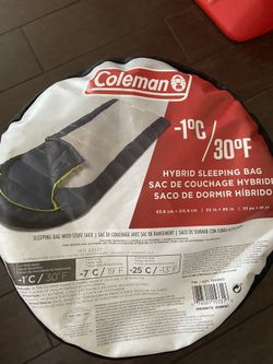 Coleman sleep bag