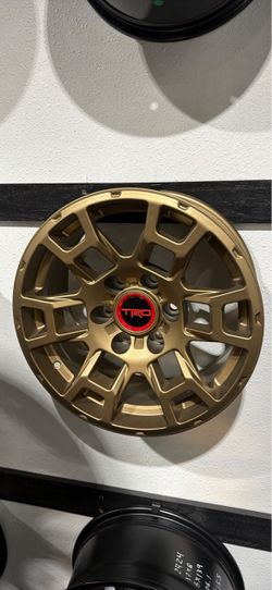 17x8 TRD wheels 6lug tires