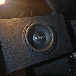 Ct Sounds 10 Inch Subwoofer 