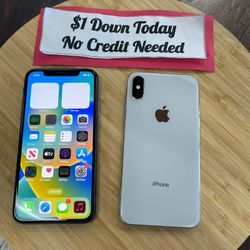 Apple IPhone X-PAYMENTS AVAILABLE-$1 Down Today 