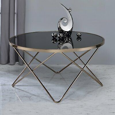 Modern Glass Top Coffee Table