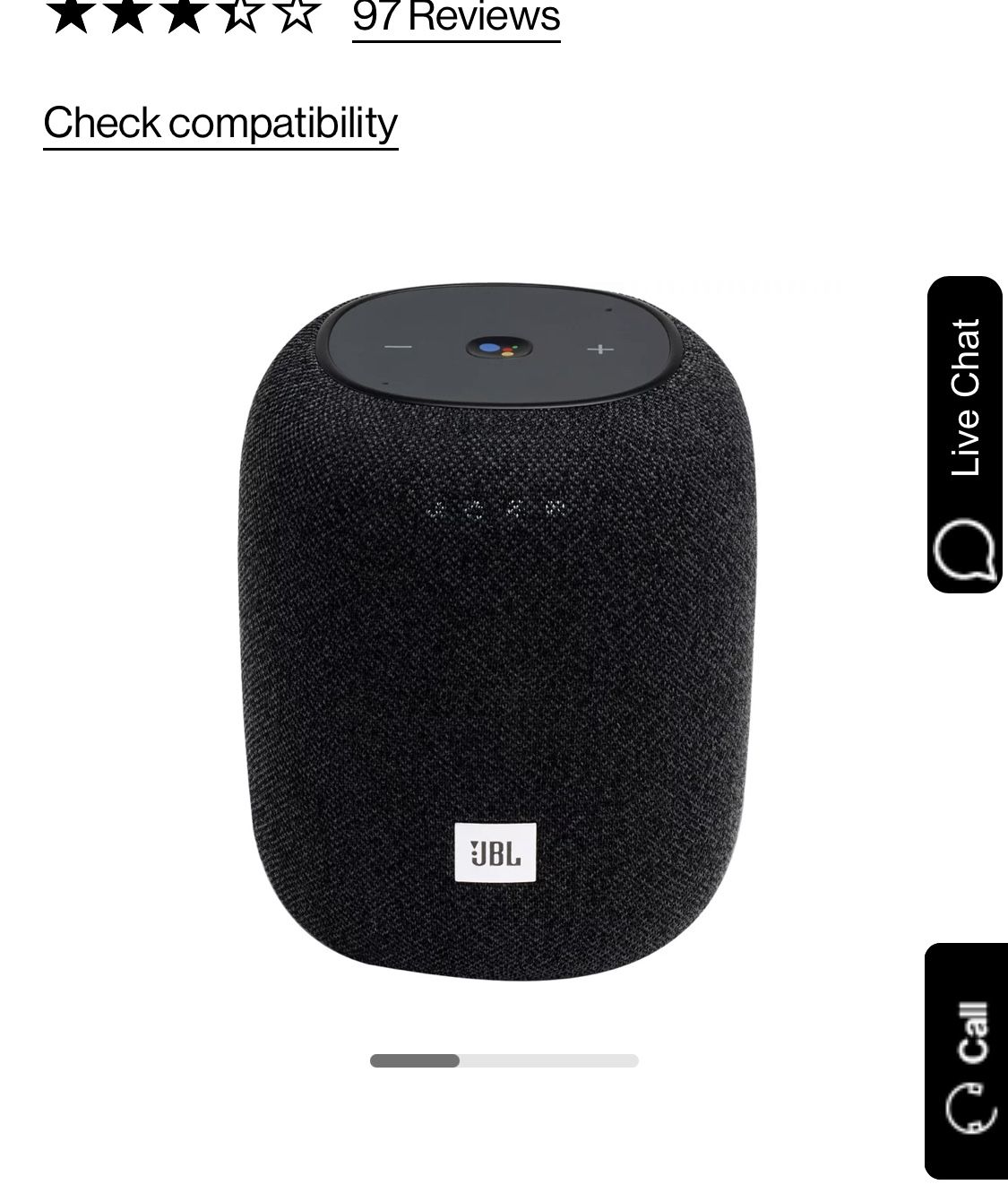 JBL Link Music Compact Smart Speaker