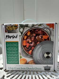 Cast iron Dutch oven