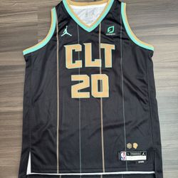 Nike Charlotte Hornets Gordon Hayward #20 NBA 2022 City Edition Jersey Youth L  100% authentic. Brand new with tags. MSRP $90  This Nike Charlotte Hor