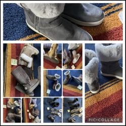 12*** Pairs Ugg Boots Etc (6 New) (6 Used)