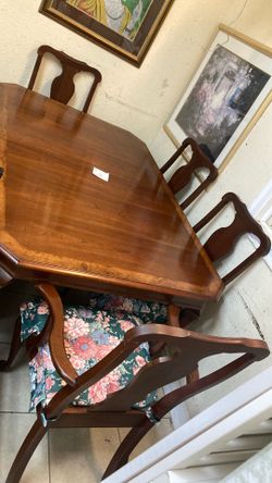 Dining Room Table With 6 Chairs 