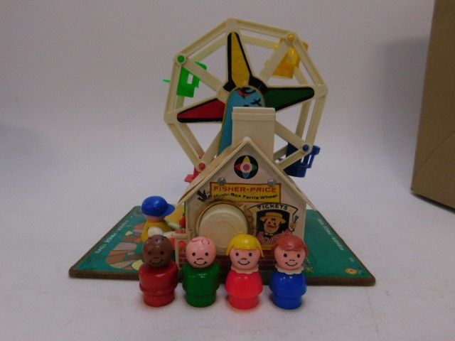 Vintage Fisher Price Little People Ferris Wheel