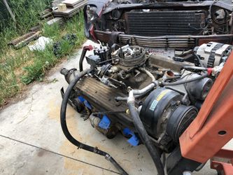 1995 gmc 305 5.0 small block v8 and transmission