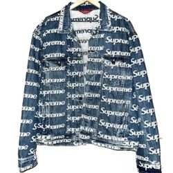 Supreme Frayed Denim Jacket