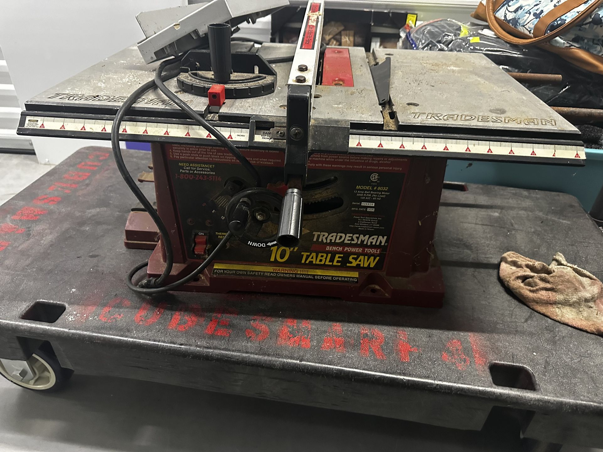 Tradesmen Table Saw