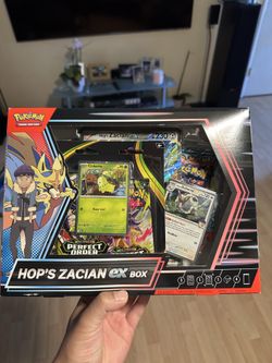 Pokemon Hop's Zacian Ex Box