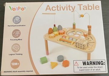 VanPlay Activity Table