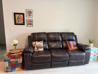 Manual Recliner Sofa (Moving Sale)