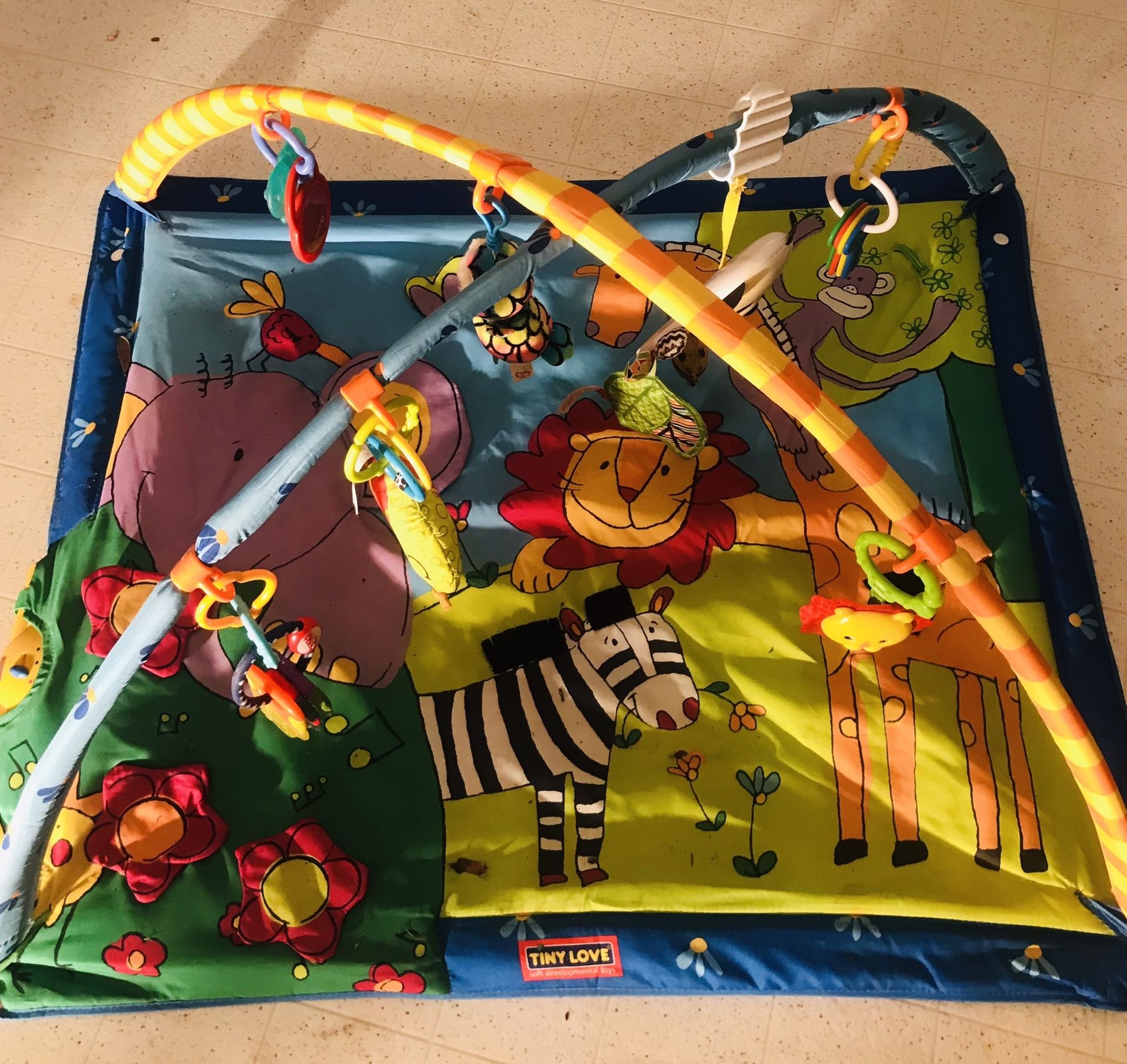 Tiny love Gemini Super deluxe lighted Musical learning center pad! New in original Bag!