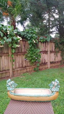 Cute Dragon Decor flower pot or etc. 27"