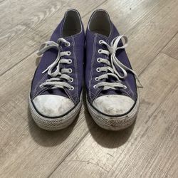 Purple Converse Low Top