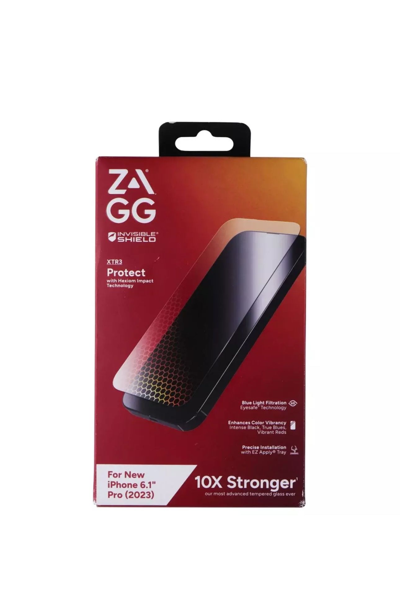 ZAGG InvisibleShield XTR3 Glass Screen Protector Apple iPhone 15 Pro