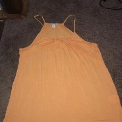 Tank Top (Orange) - Medium: Old Navy