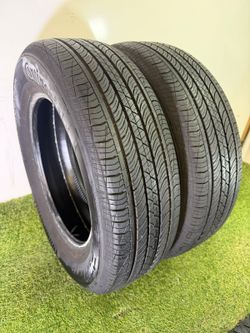 U883  215 65 17 99H  Continental  ProContact TX  2 Used Tires 80% Life