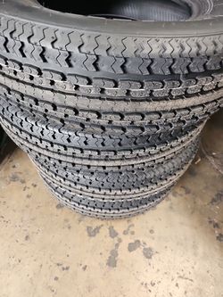 New set of tires 225 75 15 st 10ply