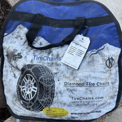 Tire Chains Unused GMC 2500 Duramax