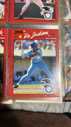 No Jackson 1990 Donruss