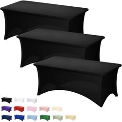 new 6ft table covers 