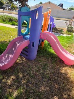 Tittle tikes adjustable playground
