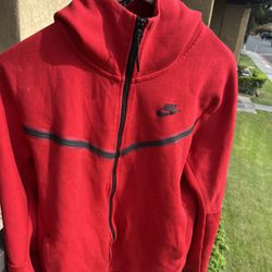 Mens RED Nike Tech Small