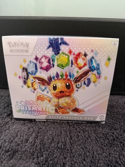 Pokémon Scarlet & Violet Prismatic Evolutions Elite Trainer Box