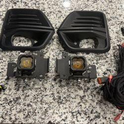 2023+ Chevy Colorado Diode Dynamics Amber Fog Light Kit