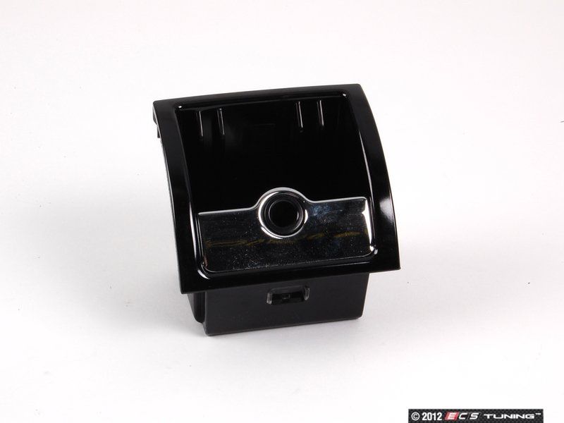 Genuine VW/Audi Rear Ashtray Insert - Satin Black (3B0857331B41) - Fits Passat B5