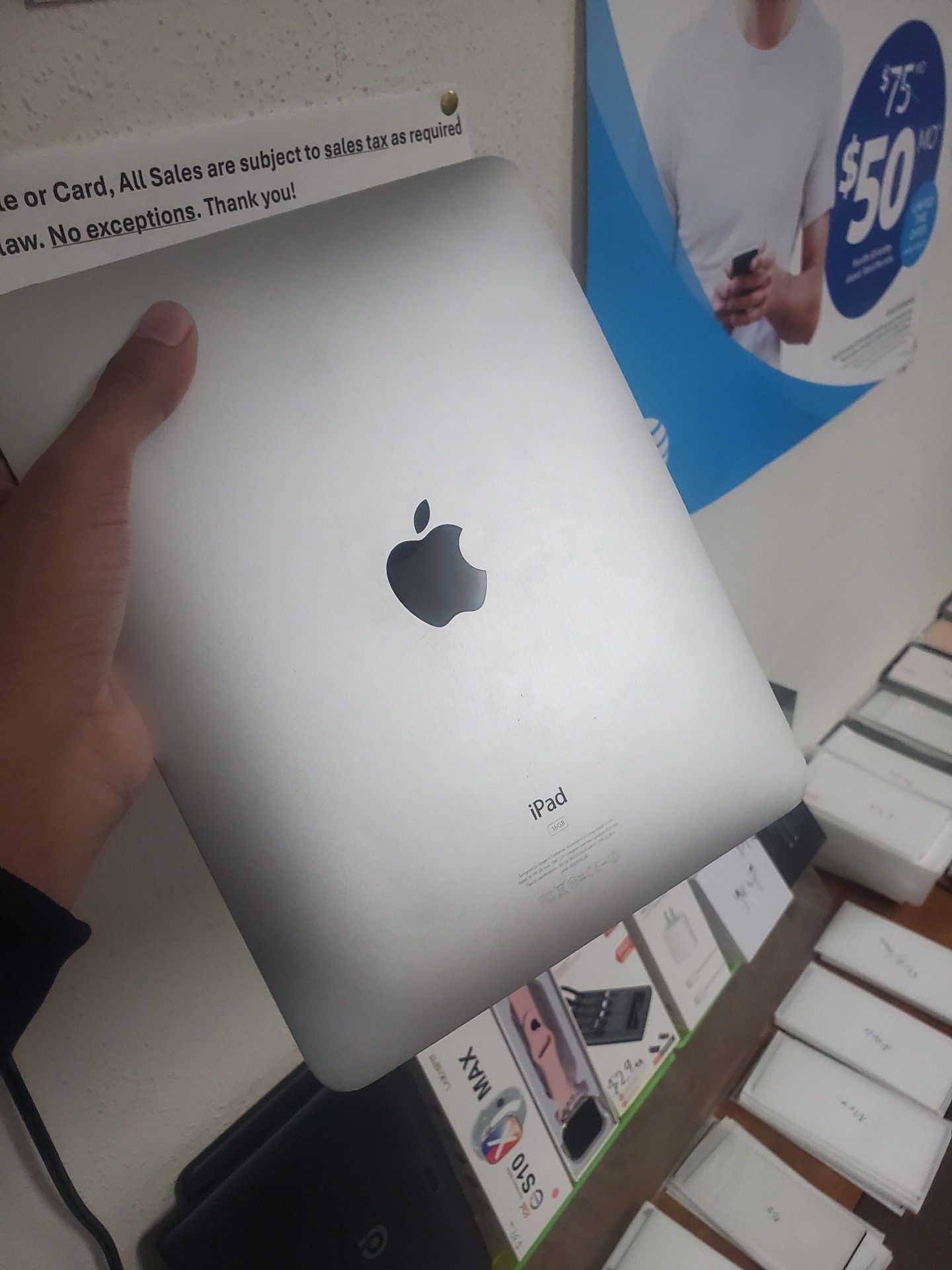 iPad unlocked with warranty