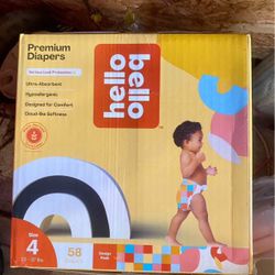 Size 4 Diapers. 
