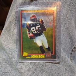 2001 Topps Chrome *Chad (Ocho-Cinco) Johnson* Rookie Card