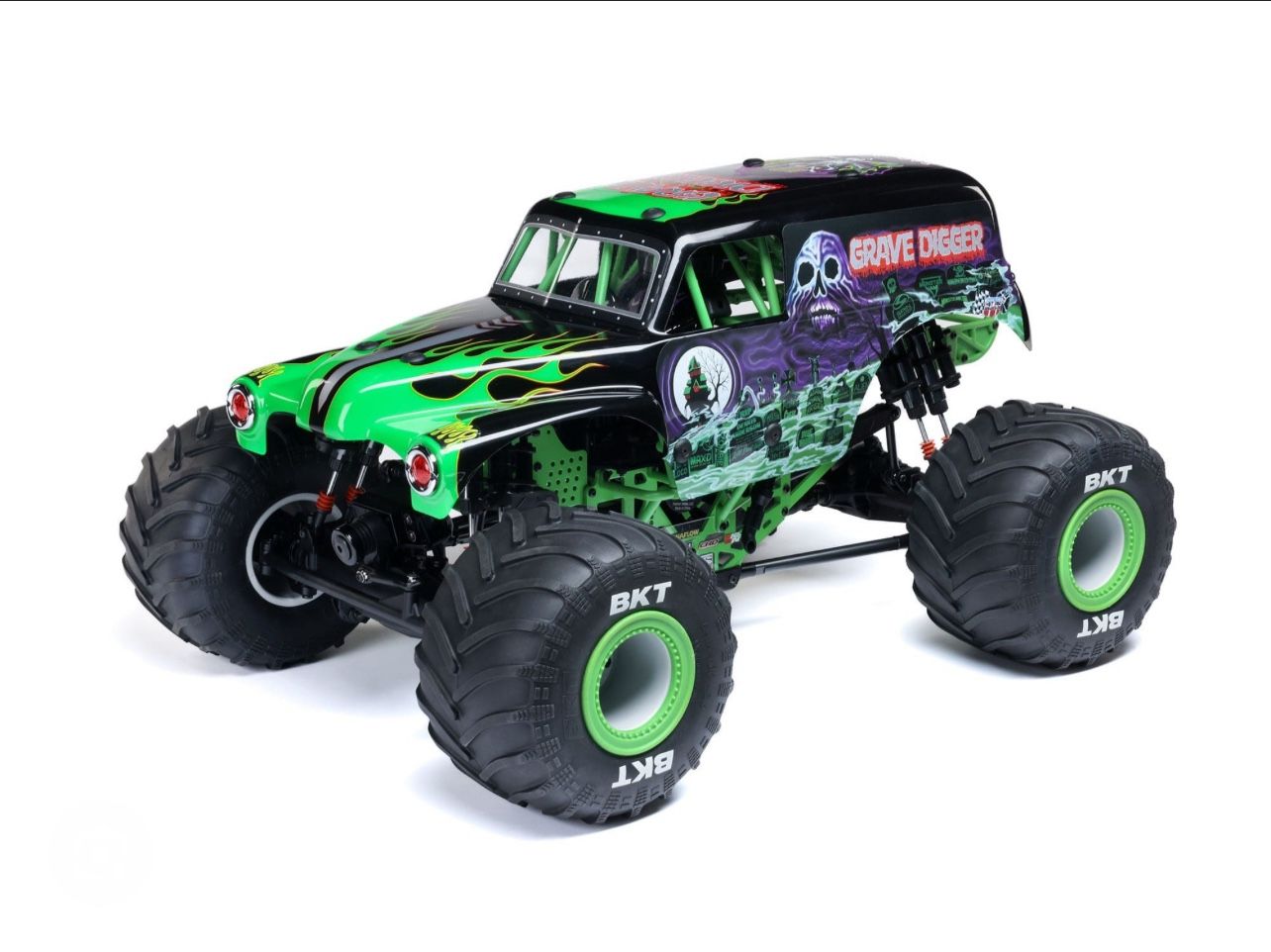 Losi Lmt 1:8th Scale Grave Digger!