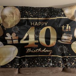 Happy Birthday banner