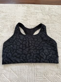 Nike Women’s Black Cheetah Print Sports Bra Size XL