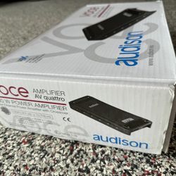 Audision Voce 4 Channel Car Amplifier 