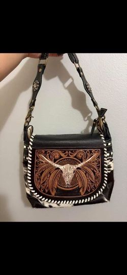 Leather western bag