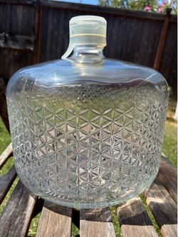2.5 gallon Italian glass jug